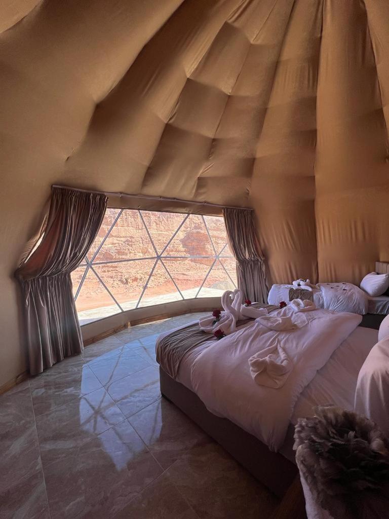 Hotel Maraheb Luxury Camp à Wadi Rum Extérieur photo