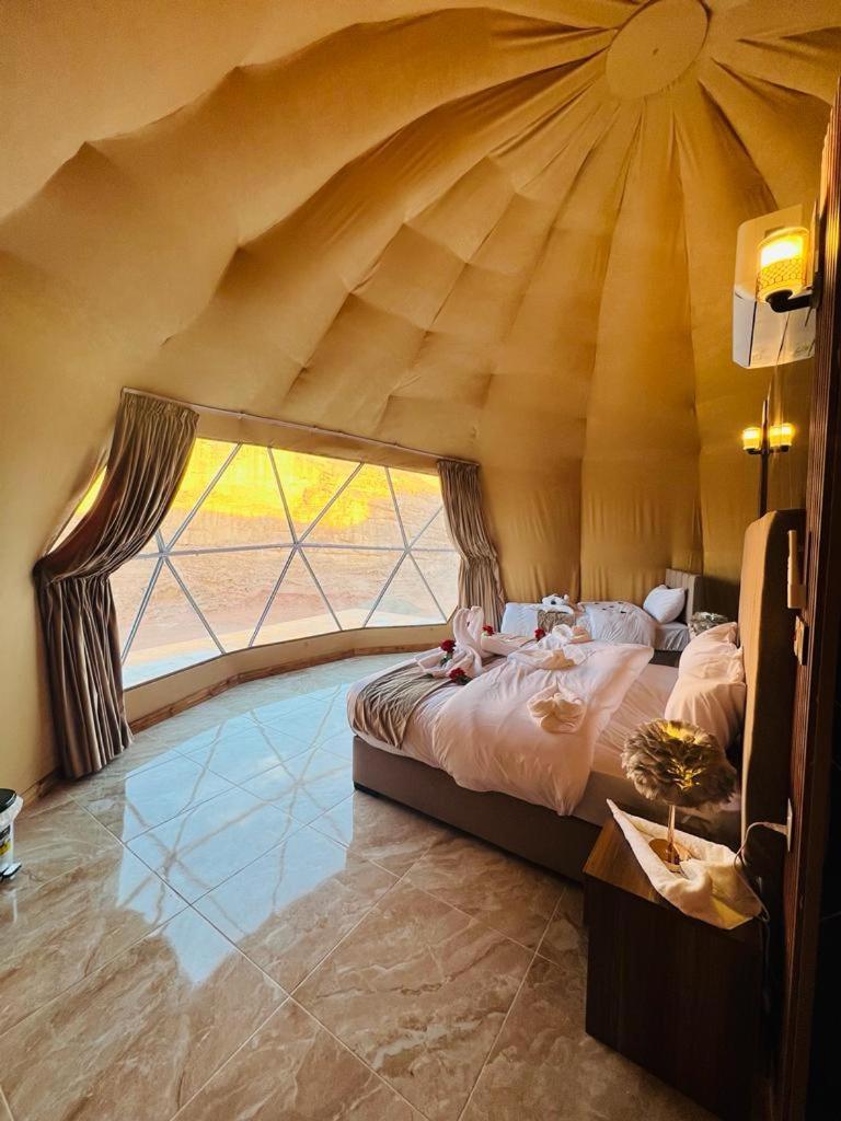 Hotel Maraheb Luxury Camp à Wadi Rum Extérieur photo