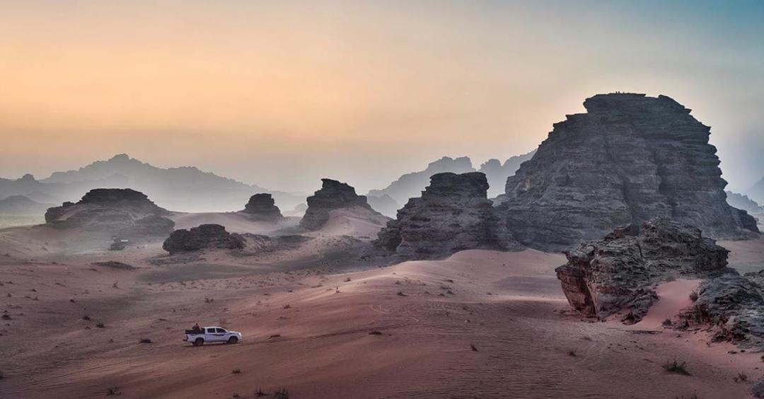 Hotel Maraheb Luxury Camp à Wadi Rum Extérieur photo