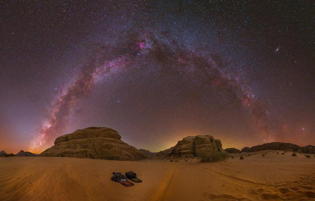 Hotel Maraheb Luxury Camp à Wadi Rum Extérieur photo