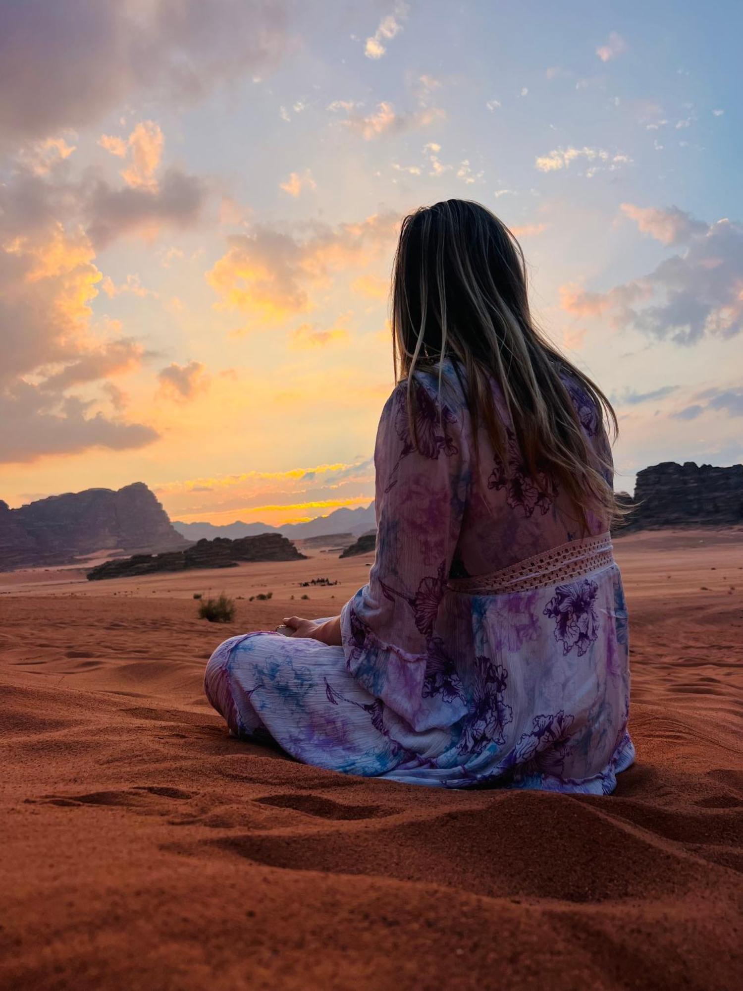 Hotel Maraheb Luxury Camp à Wadi Rum Extérieur photo
