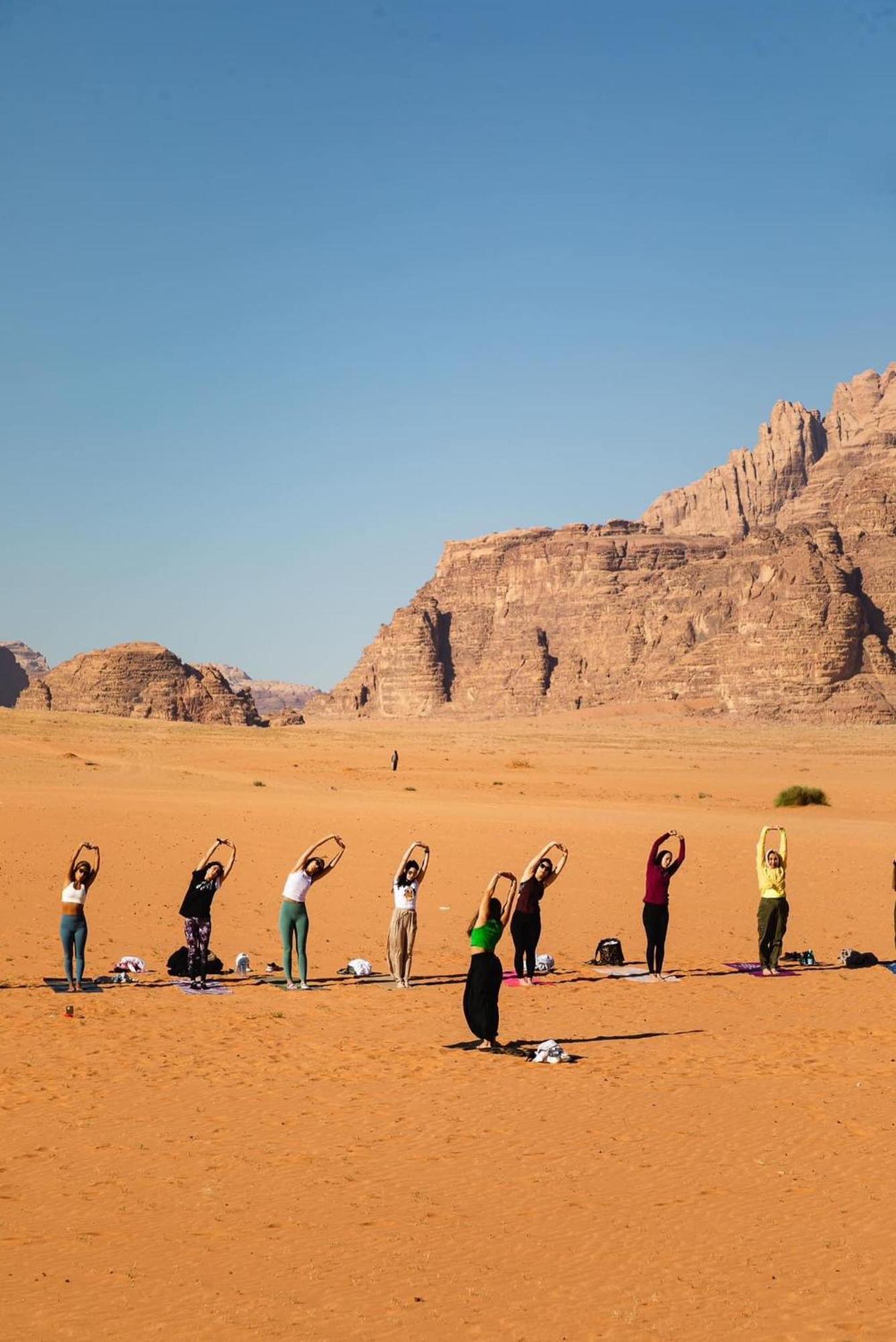Hotel Maraheb Luxury Camp à Wadi Rum Extérieur photo